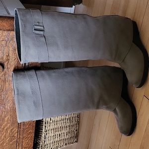 Sorel Shoes After Hours Tall Wedge Boot Quarry 9